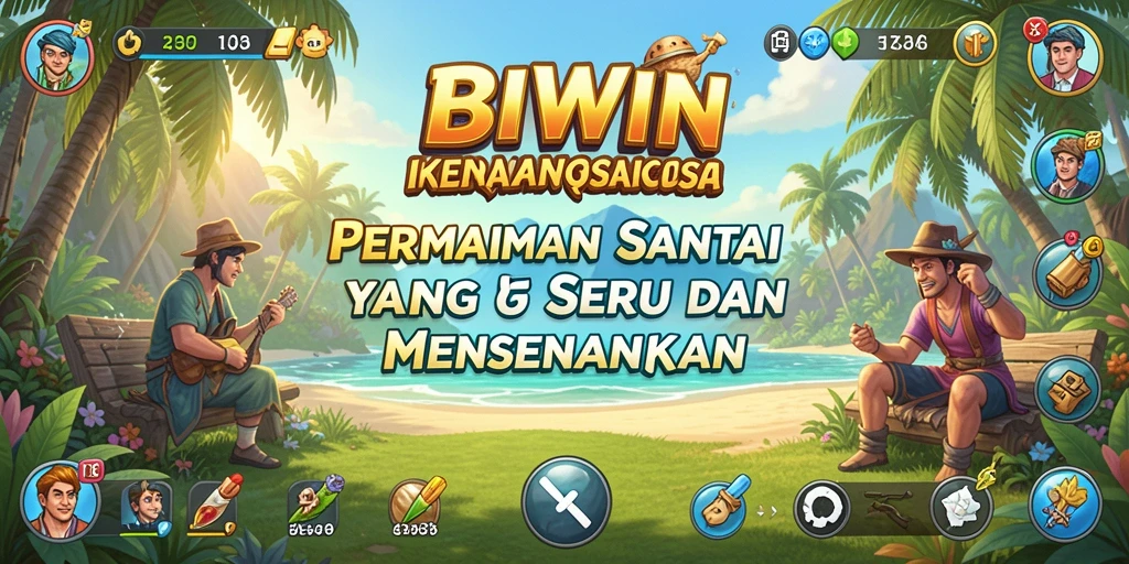 Tampilan gameplay BIWIN yang seru dan menenangkan.