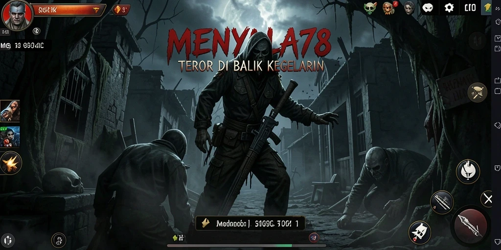 Gameplay menyeramkan dalamMENYALA78 yang memacu adrenalin.