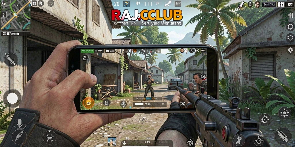 Tampilan gameplay seru di RAJACLUB yang menampilkan aksi mendebarkan.