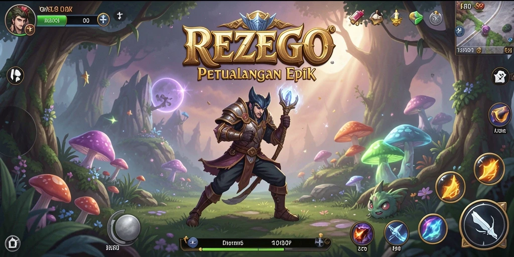 Tampilan gameplay seru dari petualangan di REZEGO.