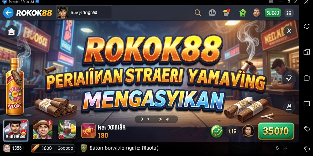 Tangkapan layar ROKOK88 menampilkan aksi strategi yang penuh ketegangan.
