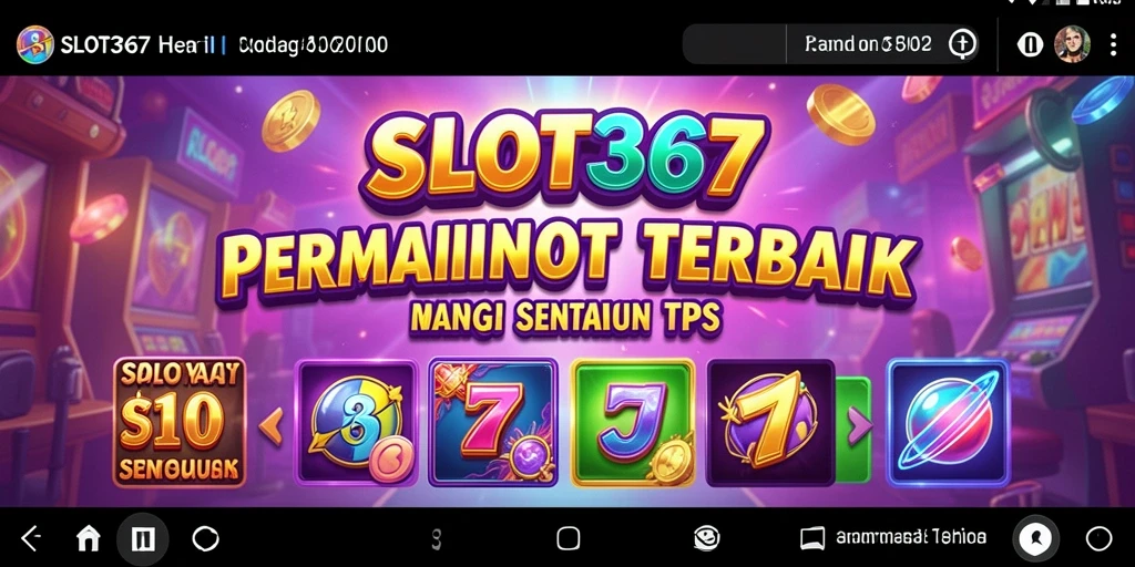 Gameplay SLOT367 yang menarik dengan berbagai slot dan fitur bonus.